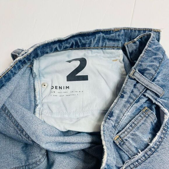 Current/Elliot Relaxed Fit Medium Wash Jeans Size 29 - Picture 10 of 11